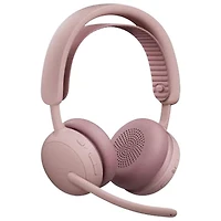 Logitech Zone Wireless 2 ES On-Ear Noise Cancelling Bluetooth Headset - Rose