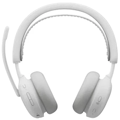 Logitech Zone Wireless 2 ES On-Ear Noise Cancelling Bluetooth Headset - Off-White