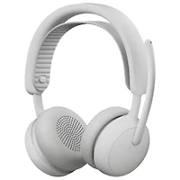 Logitech Zone Wireless 2 ES On-Ear Noise Cancelling Bluetooth Headset - Off-White