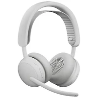 Logitech Zone Wireless 2 ES On-Ear Noise Cancelling Bluetooth Headset - Off-White