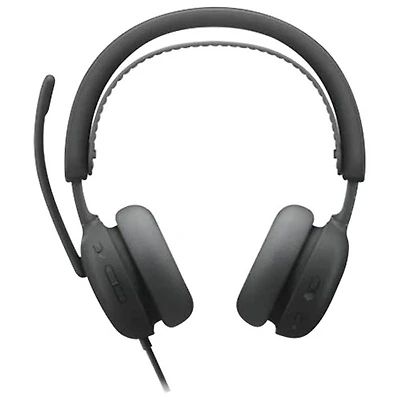 Logitech Zone Wired 2 On-Ear Noise Cancelling Headset (981-001608) - Graphite
