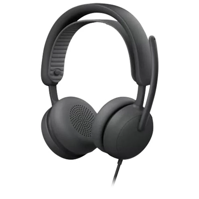 Logitech Zone Wired 2 On-Ear Noise Cancelling Headset (981-001608) - Graphite