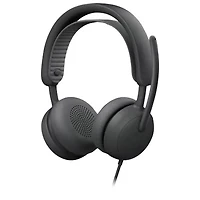 Logitech Zone Wired 2 On-Ear Noise Cancelling Headset (981-001608) - Graphite