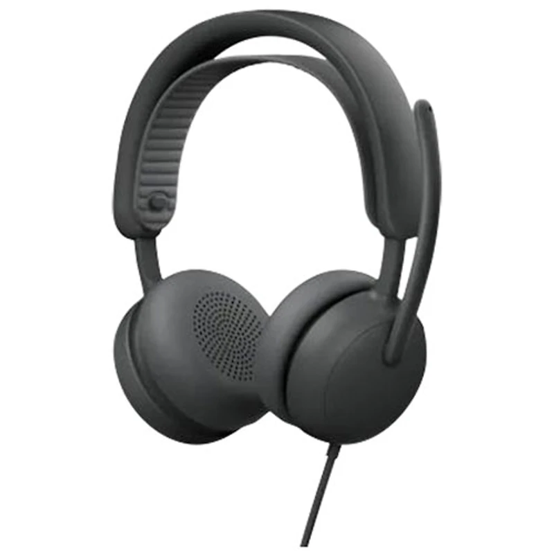 Logitech Zone Wired 2 On-Ear Noise Cancelling Headset (981-001611) - Graphite
