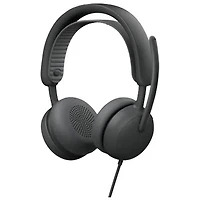 Logitech Zone Wired 2 On-Ear Noise Cancelling Headset (981-001611) - Graphite