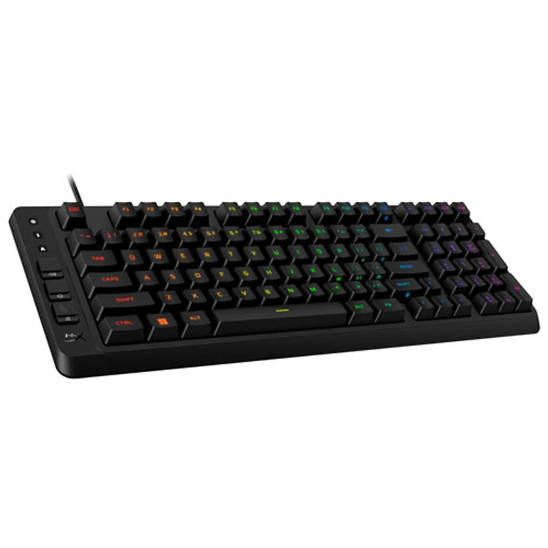 HyperX Eve 1800 Backlit Membrane Linear Ergonomic Full-Size Gaming Keyboard - English