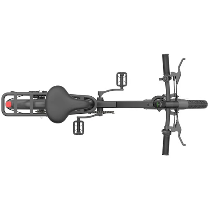 Blutron EB350F V2 Foldable Electric City Bike (350W Motor / 33km Battery Range / 32km/h Top Speed) - Black - Exclusive Retail Partner