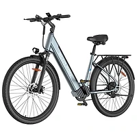 Vélo électrique de transport SC5 de Blutron (moteur 500 W/autonomie maximale 75 km/vitesse maximale 32 km/h) - Bleu ciel