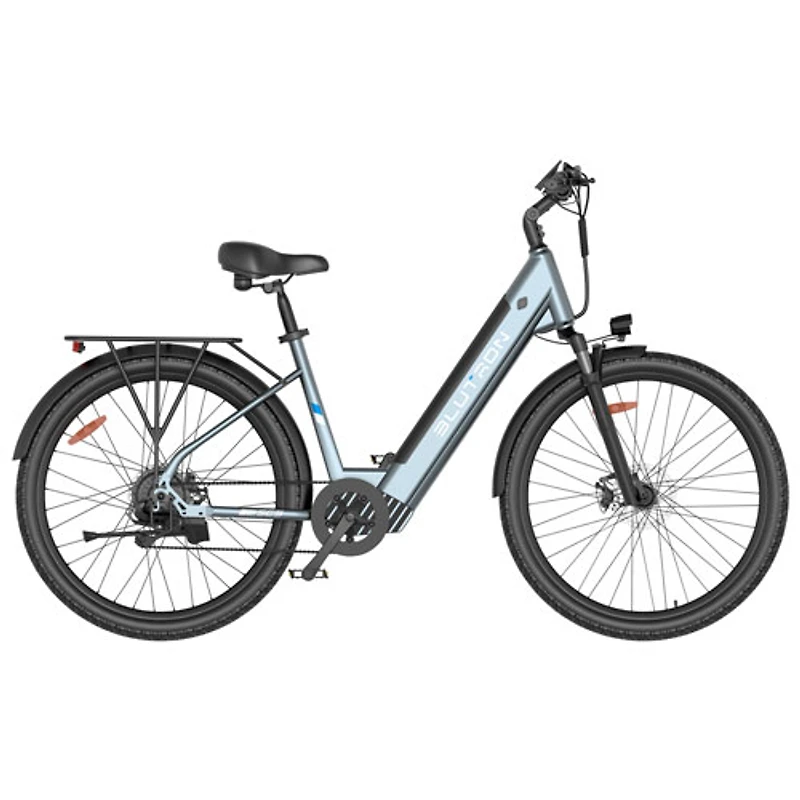 Vélo électrique de transport SC5 de Blutron (moteur 500 W/autonomie maximale 75 km/vitesse maximale 32 km/h) - Bleu ciel