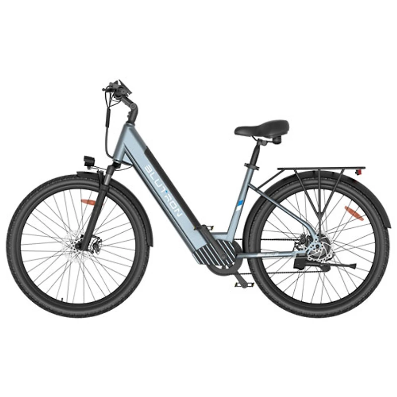 Vélo électrique de transport SC5 de Blutron (moteur 500 W/autonomie maximale 75 km/vitesse maximale 32 km/h) - Bleu ciel