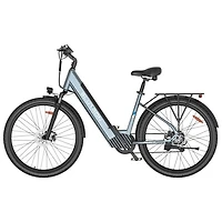 Vélo électrique de transport SC5 de Blutron (moteur 500 W/autonomie maximale 75 km/vitesse maximale 32 km/h) - Bleu ciel