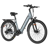 Vélo électrique de transport SC5 de Blutron (moteur 500 W/autonomie maximale 75 km/vitesse maximale 32 km/h) - Bleu ciel