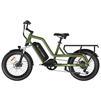 Vélo électrique de transport SCG5 de Blutron (moteur 500 W/autonomie maximale 90 km/vitesse maximale 32 km/h) - Vert olive