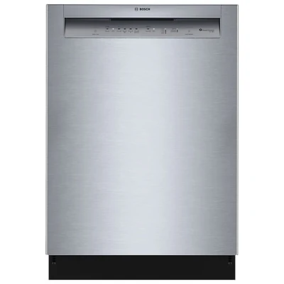 Bosch 300 Series 24" 50dB Precision Wash, PureDry and Overflow Protection Dishwasher with 3rd Rack (SHE3ADF5N) - SS