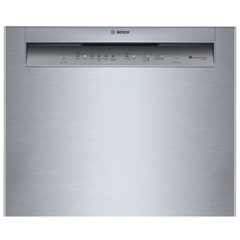 Bosch 300 Series 24" 50dB Precision Wash, PureDry and Overflow Protection Dishwasher with 3rd Rack (SHE3ADF5N) - SS