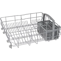 Bosch 300 Series 24" 50dB Precision Wash, PureDry and Overflow Protection Dishwasher with 3rd Rack (SHE3ADF5N) - SS