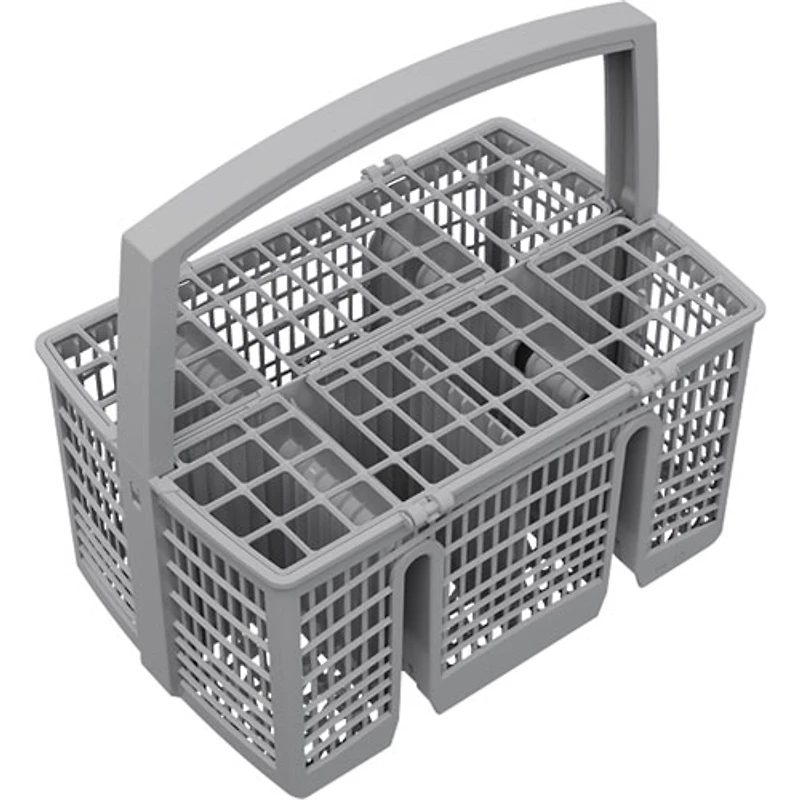 Lave-vaisselle à commandes avant, PureDry Precision, bas gicleur et 2 paniers de 24 po 52 dB série 100 de Bosch (SHE2ADF2) - Blanc