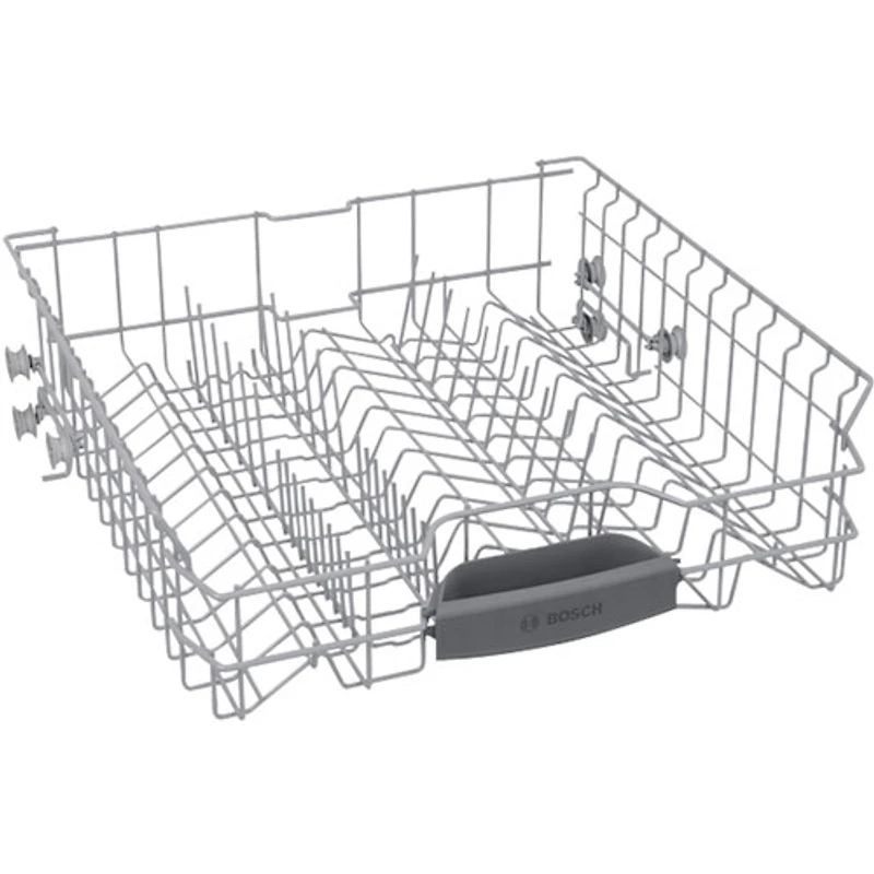 Lave-vaisselle à commandes avant, PureDry Precision, bas gicleur et 2 paniers de 24 po 52 dB série 100 de Bosch (SHE2ADF2) - Blanc