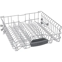 Lave-vaisselle à commandes avant, PureDry Precision, bas gicleur et 2 paniers de 24 po 52 dB série 100 de Bosch (SHE2ADF2) - Blanc