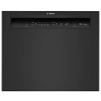 Lave-vaisselle à commandes avant, PureDry Precision, bas gicleur et 2 paniers de 24 po 52 dB série 100 de Bosch (SHE2ADF6N) - Noir