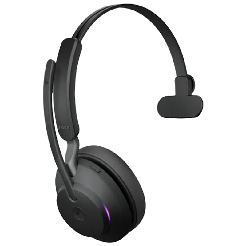 Jabra Evolve2 65 On-Ear Noise Cancelling Bluetooth Headset with Microphone