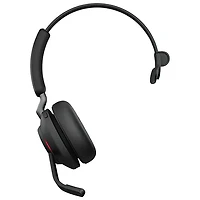 Jabra Evolve2 65 On-Ear Noise Cancelling Bluetooth Headset with Microphone - Black