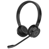 Jabra Evolve 65 TE On-Ear Noise Cancelling Bluetooth Headset - Black