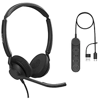 Jabra Engage 50 II On-Ear Noise Cancelling Headset with Microphone- Black
