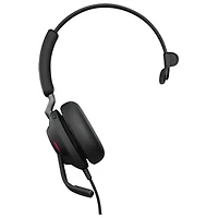 Jabra Evolve2 40 SE On-Ear Noise Cancelling Headset with Microphone - Black