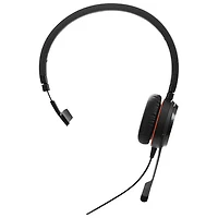 Jabra Evolve 30 II Stereo / Mono On-Ear Headset with Microphone - Black