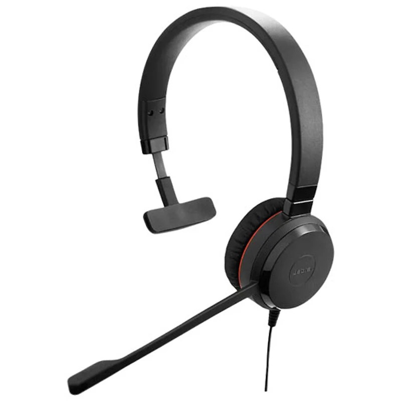 Jabra Evolve 30 II Stereo / Mono On-Ear Headset with Microphone - Black