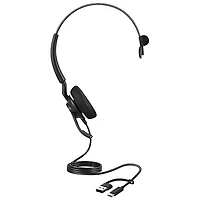 Jabra Engage 40 On-Ear Sound Isolating Headset with Microphone - Black