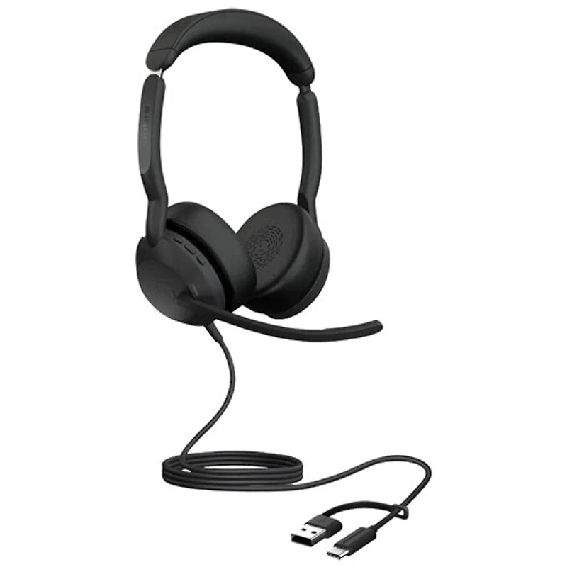 Jabra Evolve2 50 On-Ear Noise Cancelling Headset (Jabra 25069-989-899)