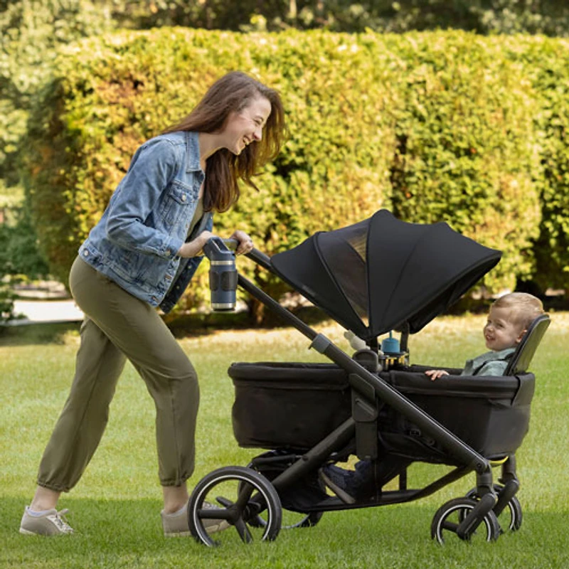 Evenflo Transformer Modular Travel System with LiteMax NXT Infant Car Seat - Black