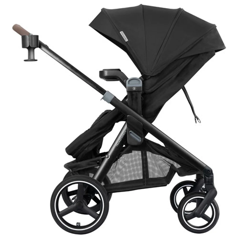 Evenflo Transformer Modular Travel System with LiteMax NXT Infant Car Seat - Black