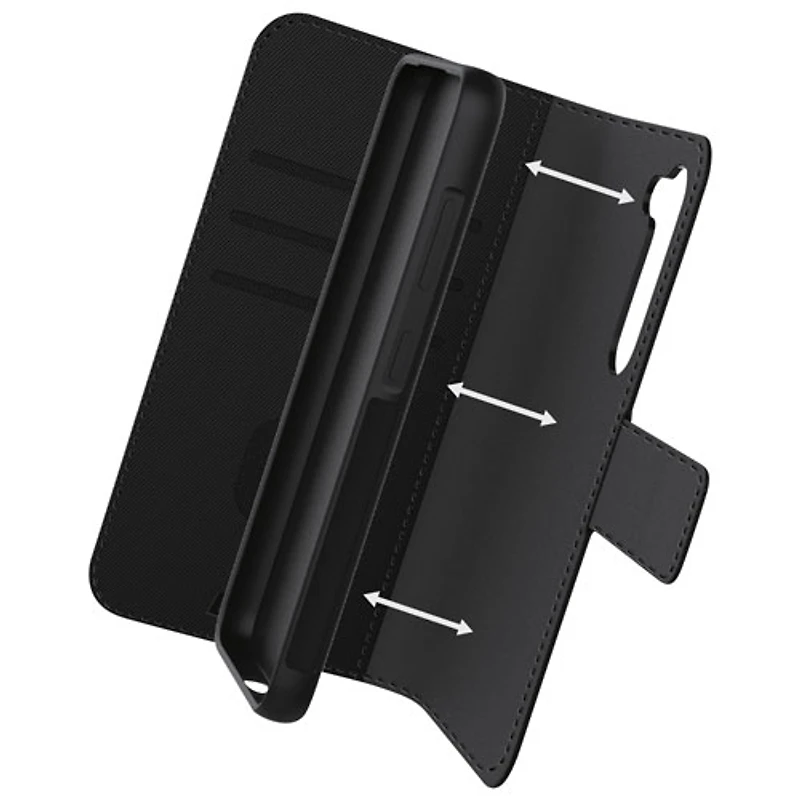 LBT 2-in-1 Switch Wallet Case for Galaxy A37 - Black
