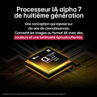 Téléviseur intelligent webOS HDR QNED UHD 4K de 75 po QNED70 de LG (75QNED70AUC.ACC) - 2025