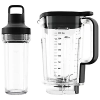 Mélangeur de 2 L et 1700 W Pure puissance de KitchenAid avec pichet individuel - Noir mat