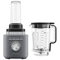 Mélangeur de 2 L et 1700 W Pure puissance de KitchenAid avec pichet individuel- Gris charbon mat