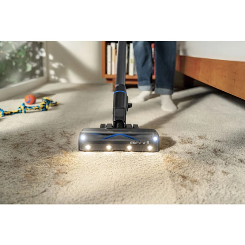 Bissell FurGuard 280W Cordless Bagless Stick Vacuum - Black/Blue