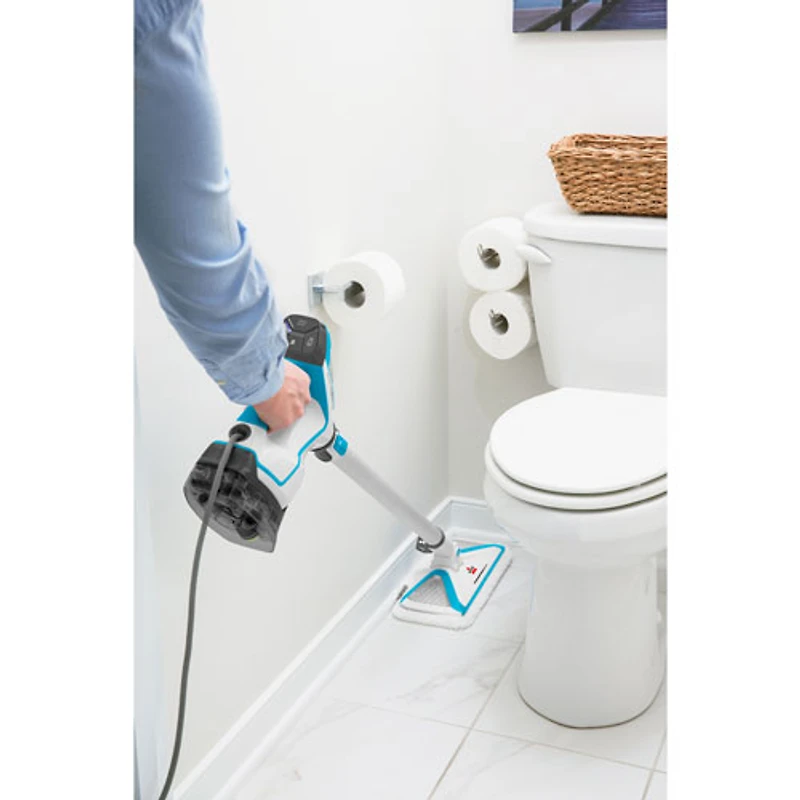 Bissell PowerFresh Slim 3-in-1 Scrubbing & Sanitizing Steam Mop - White