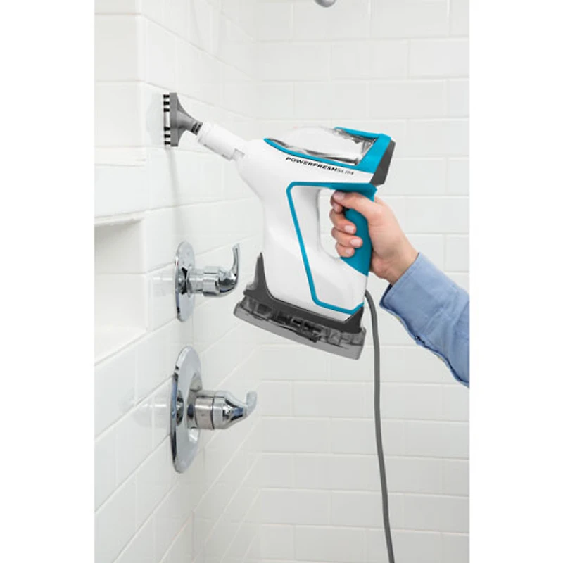 Bissell PowerFresh Slim 3-in-1 Scrubbing & Sanitizing Steam Mop - White