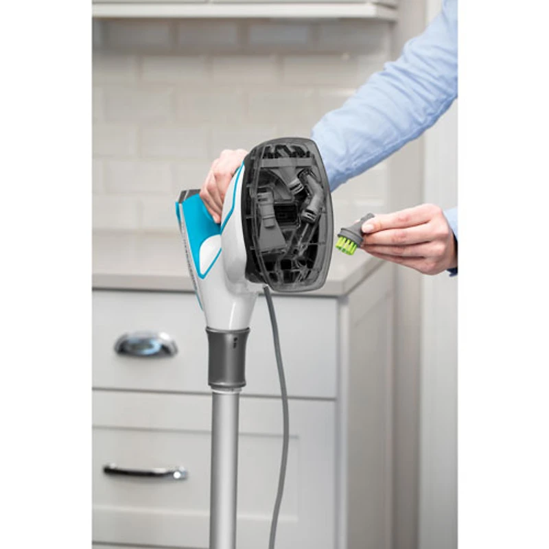 Bissell PowerFresh Slim 3-in-1 Scrubbing & Sanitizing Steam Mop - White