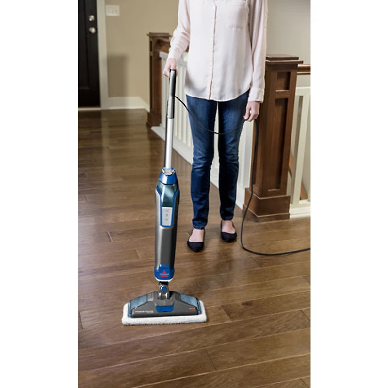 Bissell Deluxe Steam Mop - White