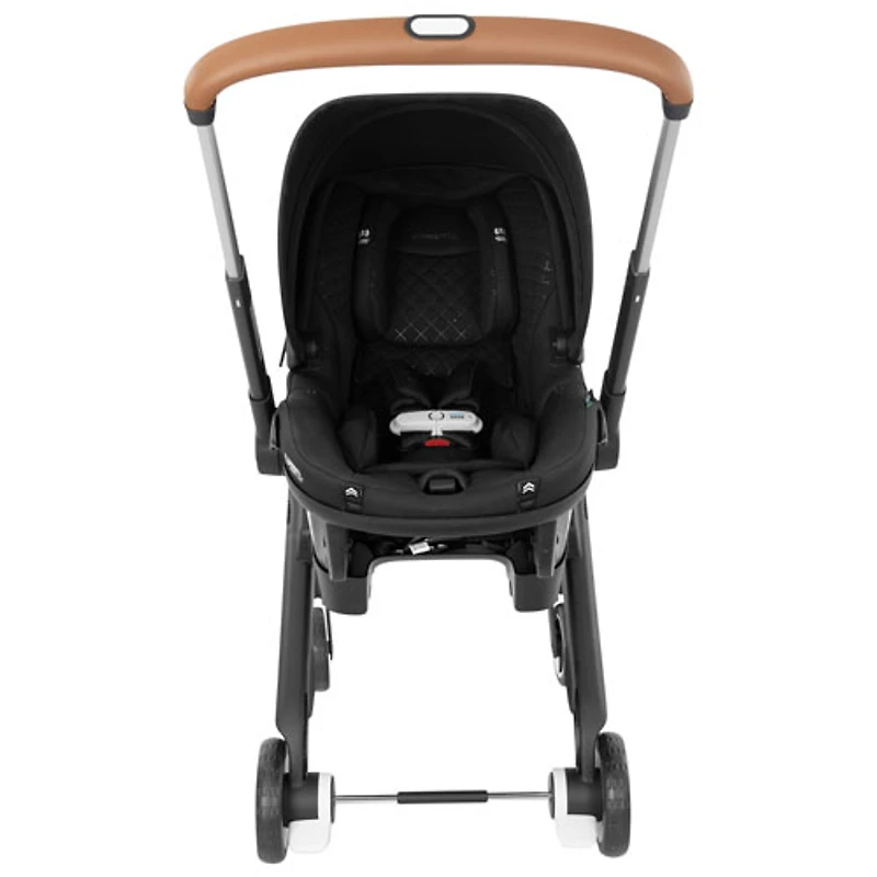 Ensemble Shyft DualRide d'Evenflo avec siège d'auto pour bébé, sac de rangement et grand auvent - Noir Jasper
