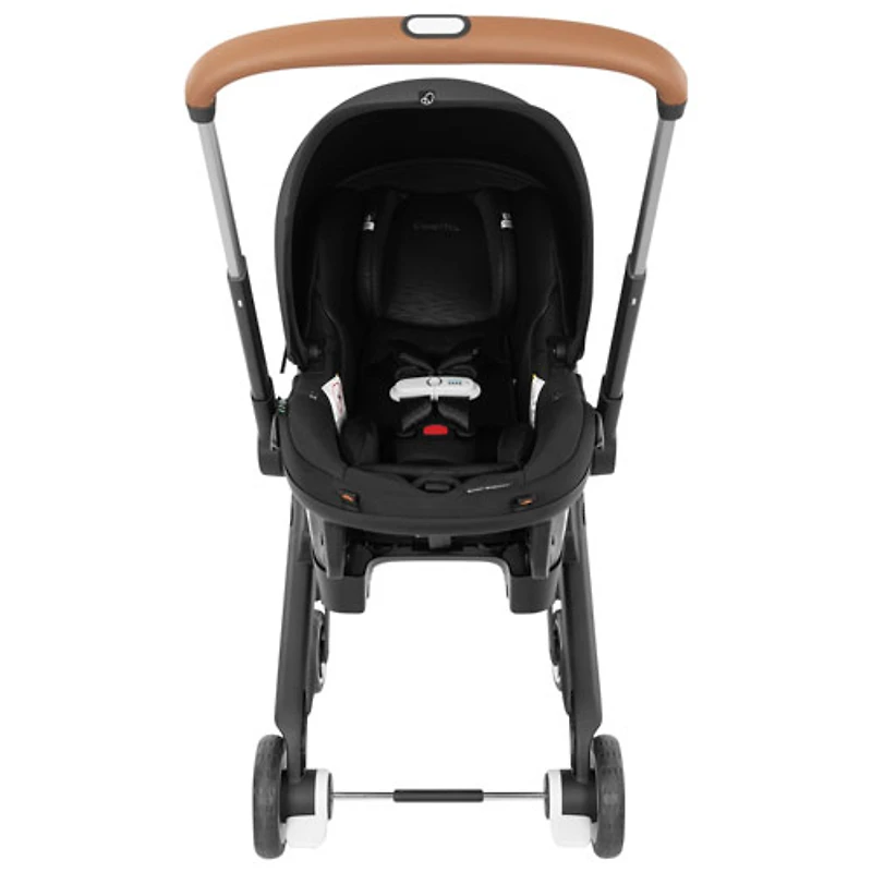 Evenflo Shyft DualRide with Carryall Storage Infant Car Seat & Extended Canopy - Onyx Black