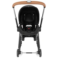Evenflo Shyft DualRide with Carryall Storage Infant Car Seat & Extended Canopy - Onyx Black