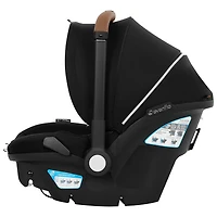 Evenflo Shyft DualRide with Carryall Storage Infant Car Seat & Extended Canopy - Onyx Black