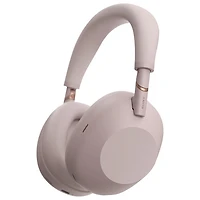 Casque d'écoute Bluetooth à suppression du bruit WH-1000XM6 de Sony - Rose sable