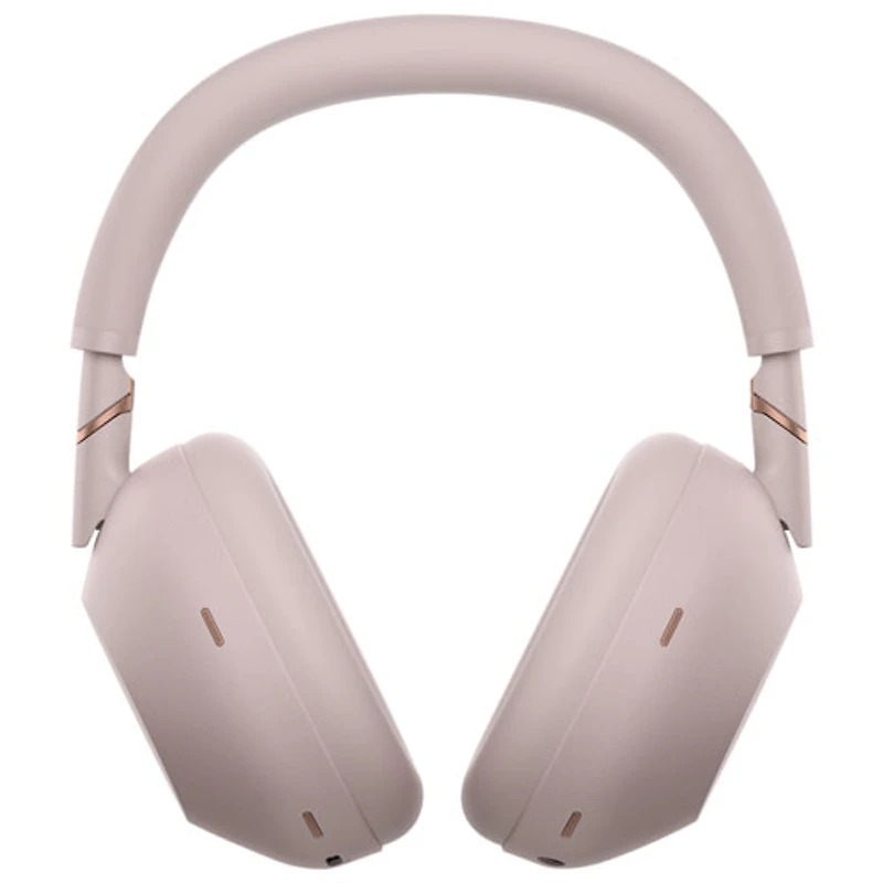 Casque d'écoute Bluetooth à suppression du bruit WH-1000XM6 de Sony - Rose sable